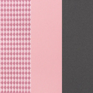 Baby Trend pink and neutral fashion fabric color