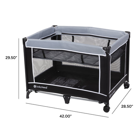 Baby Trend Nursery Center Portable Playard dimensions