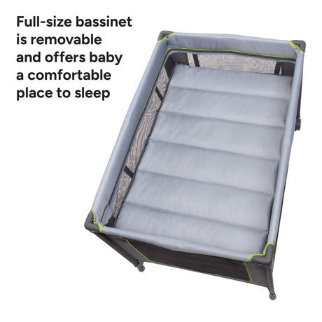 Baby Trend Nursery Center Portable Playard with Bassinet