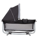 Load image into gallery viewer, Removable Rock-A-Bye Bassinet converts to stand alone rocker from the Baby Trend Retreat Twins Nursery Center Playard