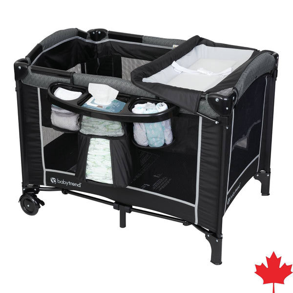 Baby Trend, Trend Plus Nursery Center Playard with changing table and organizer
