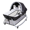 Load image into gallery viewer, Removable Rock-A-Bye Bassinet can be converted to a stand alone walker from the Baby Trend Lil' Snooze Deluxe Plus Nursery Center Playard 