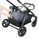 Load image into gallery viewer, MUV by Baby Trend Snap-N-Go Pro Infant Car Seat Carrier has large storage basket