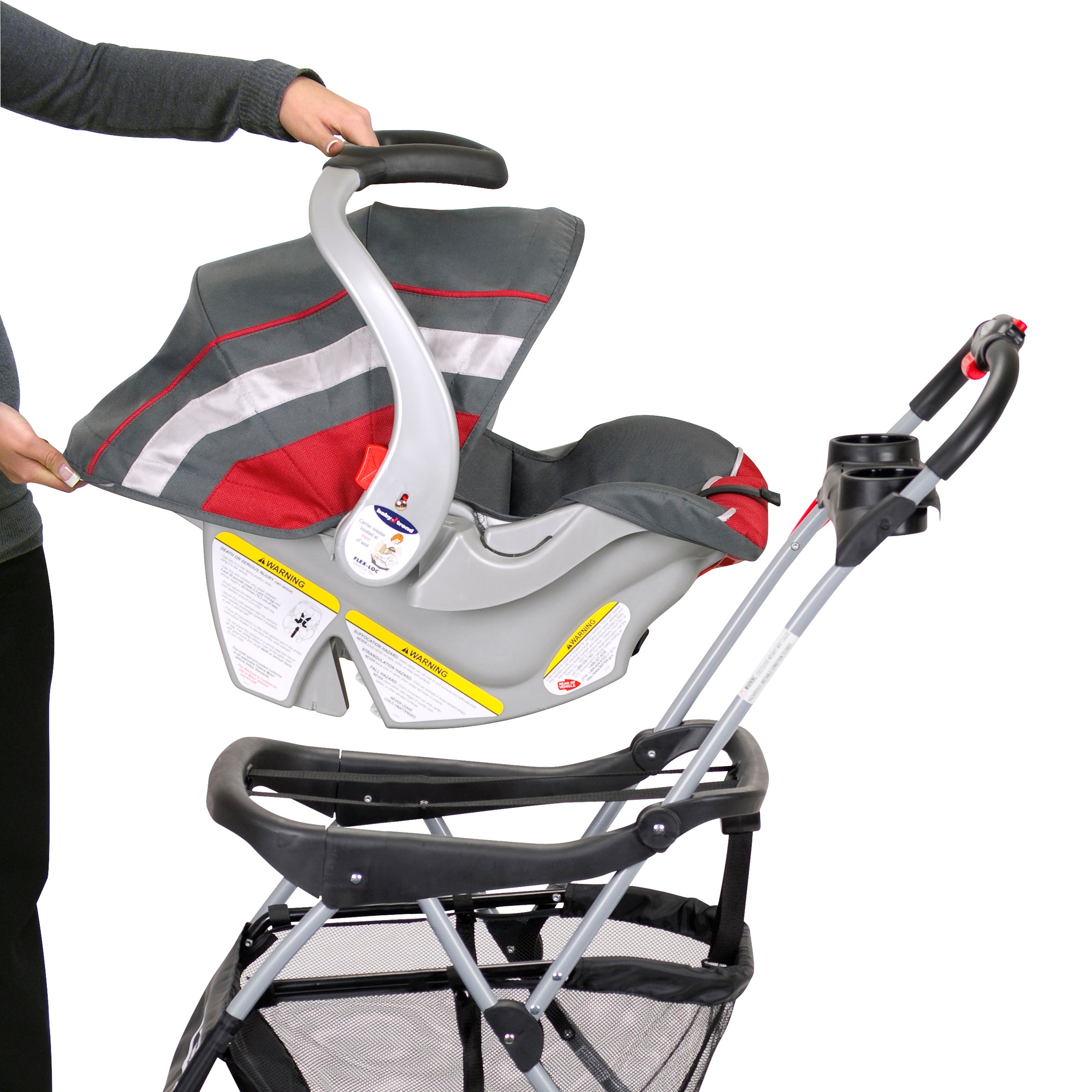 Baby Trend Snap-N-Go EX Universal Infant Car Seat Carrier Stroller SG13105