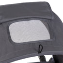 Load image into gallery viewer, Canopy has a peek-a-boo window on the Baby Trend Sit N Stand 5-in-1 Shopper Stroller