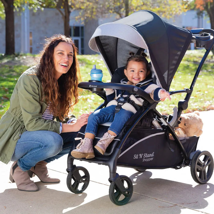 Lightweight Baby Trend stroller for carrying