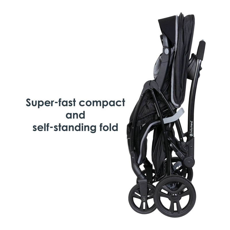 Baby Trend Sit N Stand 5-in-1 Shopper Stroller super fast compact and self standing fold