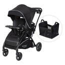 Load image into gallery viewer, Baby Trend Sit N’ Stand 5-in-1 Shopper Plus Stroller in black