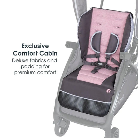 Baby Trend Sit N Stand 5-in-1 Shopper Stroller exclusive comfort cabin deluxe fabrics and padding for premium comfort