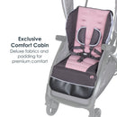 Load image into gallery viewer, Baby Trend Sit N Stand 5-in-1 Shopper Stroller exclusive comfort cabin deluxe fabrics and padding for premium comfort