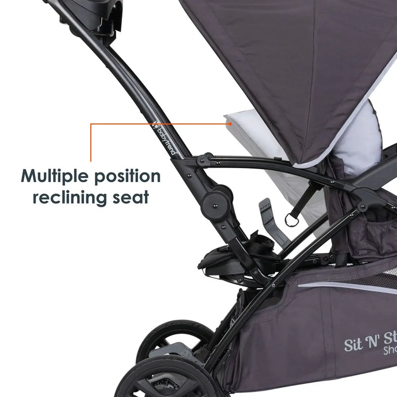 Car Seat Stroller Combo Baby Trend Sit N' Stand 5-in-1 Shopper