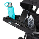 Load image into gallery viewer, Parent console with cell phone holder and two cup holders on the Baby Trend Sit N Stand 5-in-1 Shopper Stroller