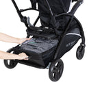 Load image into gallery viewer, Baby Trend Sit N Stand 5-in-1 Shopper Stroller has large storage basket with rear access