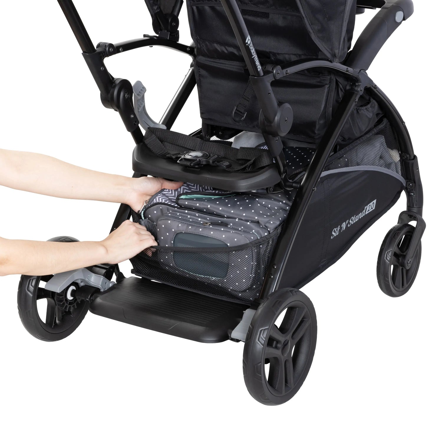 baby trend sit n stand 2.0 Baby Trend Simply Pink Sit n Stand 2.0 Stroller, Gray