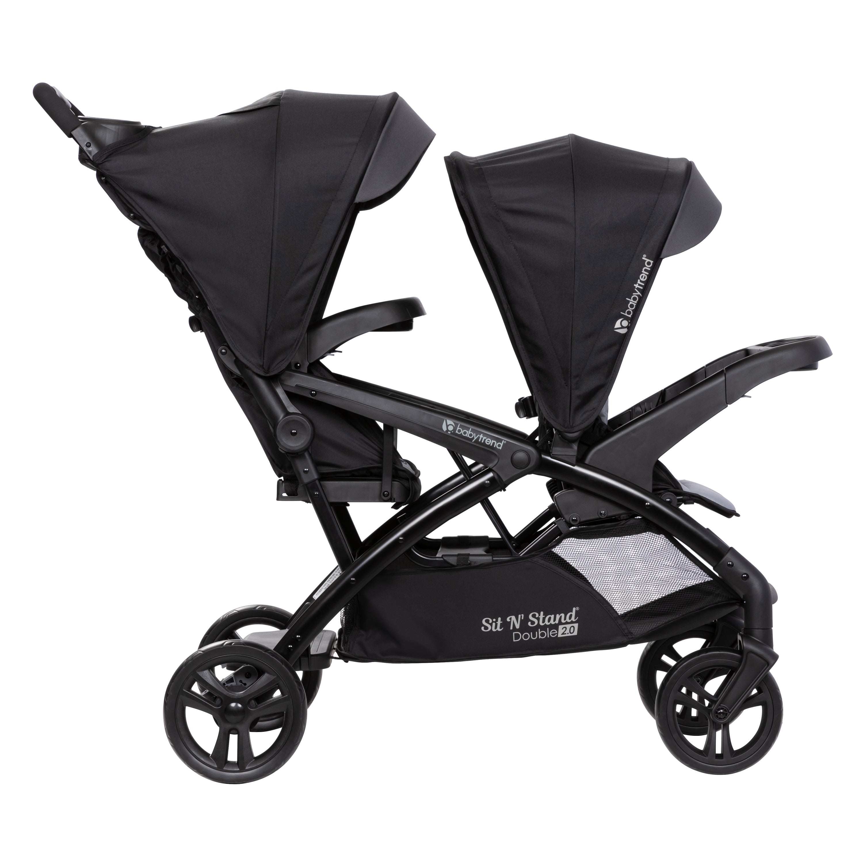  Toddler Stroller for Twins Side by Side, Detachable 2