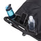 Parent console with cell phone holder and two cupholders on the Baby Trend Sit N' Stand Double 2.0 Stroller