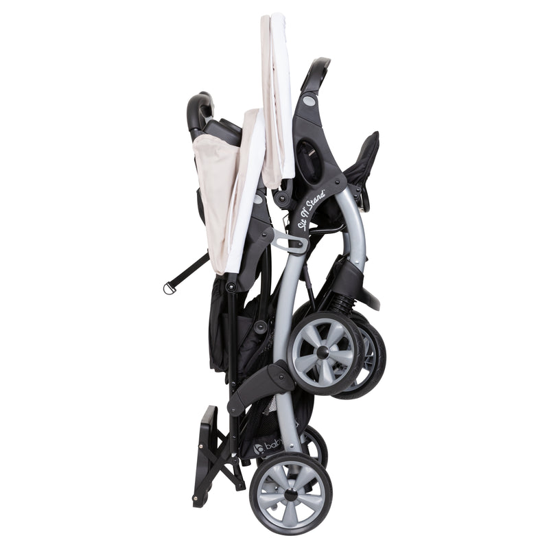 Baby Trend Sit N' Stand Double Stroller compact fold