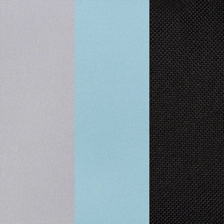 Baby Trend light blue, grey and black fabric fashion color
