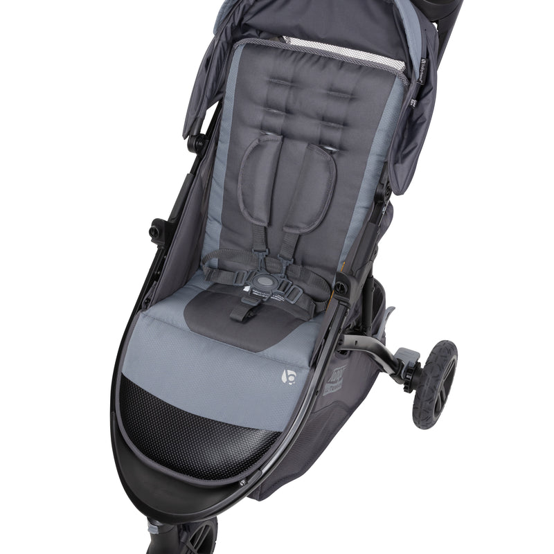 Baby Trend Tango 3 All-Terrain Stroller comfort cabin seat with premium padding and shading