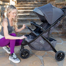 Load image into gallery viewer, Baby Trend Tango 3 All-Terrain Stroller with easy front basket acess