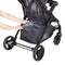 Baby Trend Sonar Seasons Stroller with large storage basket with rear access