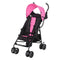 Baby Trend Rocket PLUS Lightweight Stroller in black and pink color