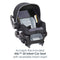 Baby Trend Pathway 35 Jogging Stroller Travel System accepts the included Ally 35 Infant Car Seat, car seat comes with reversible infant insert