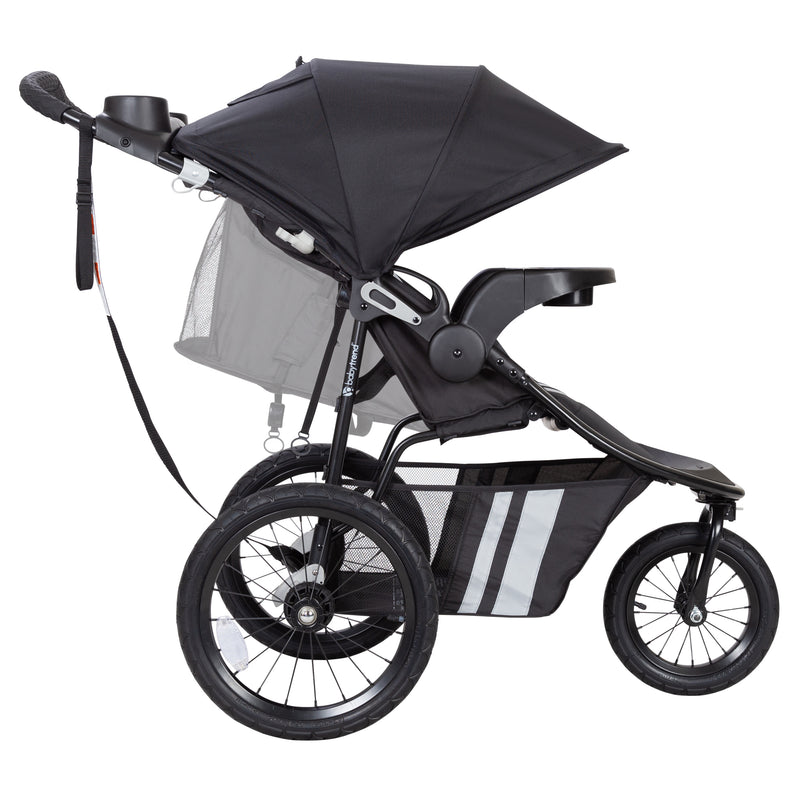 Baby Trend Cityscape Jogger Travel System with reclining seat and large cover canopy for child comfort