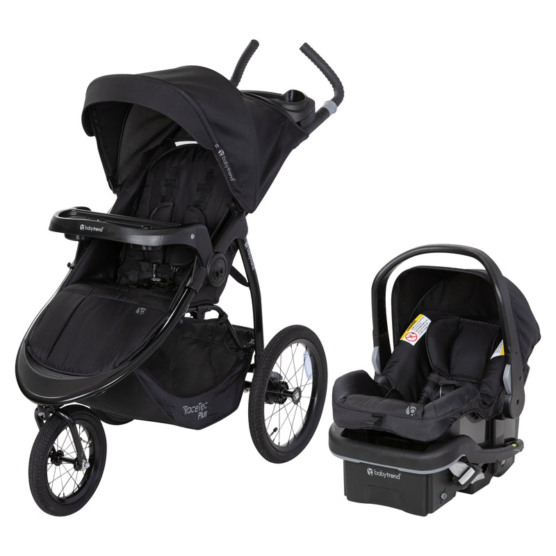 Baby Trend Expedition Race Tec PLUS Jogger Travel System with EZ-Lift 35 PLUS Infant Car Seat