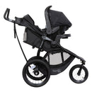Load image into gallery viewer, Baby Trend Expedition Race Tec PLUS Jogger Travel System is combined with the EZ-Lift 35 PLUS Infant Car Seat