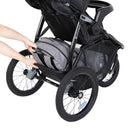 Load image into gallery viewer, Baby Trend Expedition Race Tec PLUS Jogger Travel System has extra large storage basket with rear access