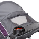 Load image into gallery viewer, Baby Trend Expedition® Jogger Travel System has canopy with peek-a-boo for parents to check on their child