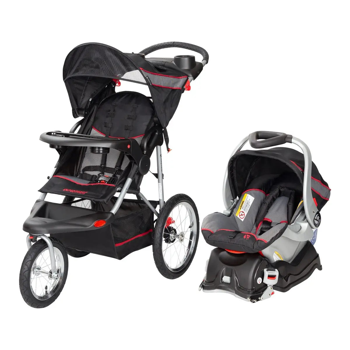 Ez Flex Loc Baby Trend Expedition Jogger Stroller And Carseat
