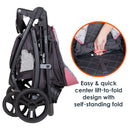 Load image into gallery viewer, MUV by Baby Trend Tango Pro Stroller Travel System easy and quick center lift to fold design with self standing fold