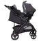 Baby Trend Tango Stroller Travel System can be combined with the included Ally 35 Infant Car Seat