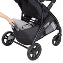 Load image into gallery viewer, Baby Trend Tango Stroller Travel System with extra large storage basket with rear access