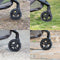 Baby Trend Tango 3 All-Terrain Stroller Travel System going onto different surfaces
