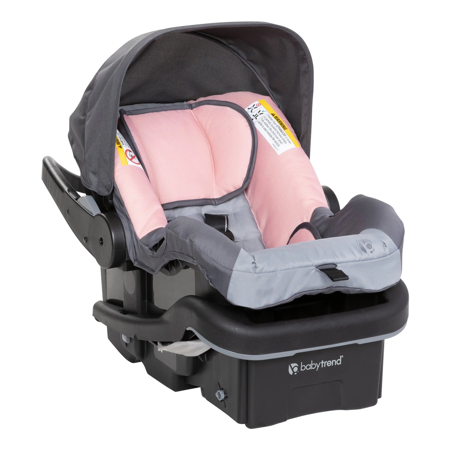 all terrain stroller with infant car seat Baby Trend Tango 3 All-Terrain Stroller Travel System with EZ-Lift Plus Infant Car Seat, Ultra Pink