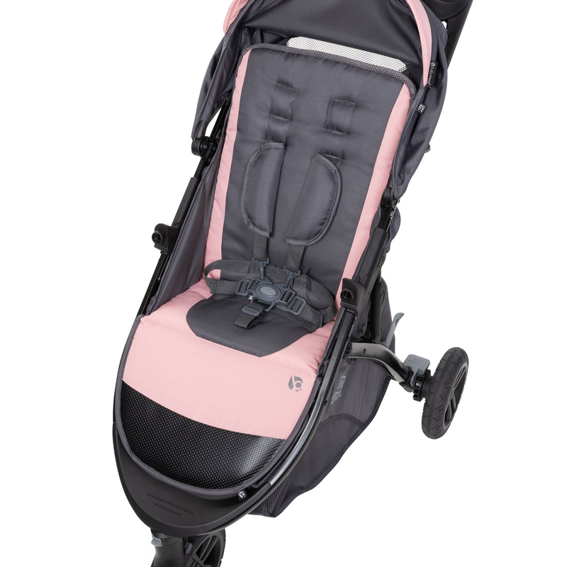Comfort Cabin seat for child while riding in the Baby Trend Tango 3 All-Terrain Stroller Travel System