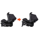 Load image into gallery viewer, Baby Trend EZ-Lift 35 PLUS Infant Car Seat reclining flip foot
