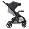 Side view of the child reclining seat on the Baby Trend Sonar Seasons Stroller Travel System with EZ-Lift 35 Infant Car Seat