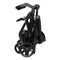 Fold compact of the Baby Trend Sonar Seasons Stroller Travel System