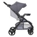 Load image into gallery viewer, Baby Trend Sonar Seasons Stroller Travel System side view of reclining seat and canopy