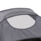 Baby Trend Sonar Seasons Stroller Travel System has canopy with peek-a-boo window to check up on child