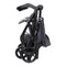 Baby Trend Sonar Seasons Stroller Travel System is folded compact