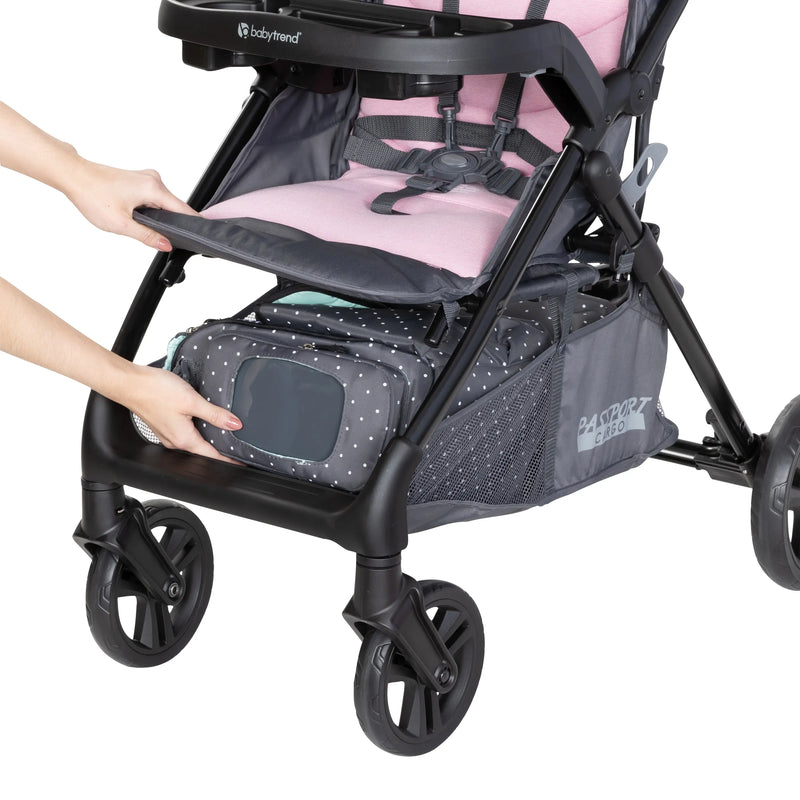 Baby Trend Passport Cargo Travel System (Pink Bamboo)