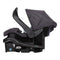 Handle bar is rotated forward for an anti-rebound bar on the Baby Trend EZ-Lift 35 PLUS Infant Car Seat