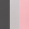 Baby Trend grey and pink fabric fashion color