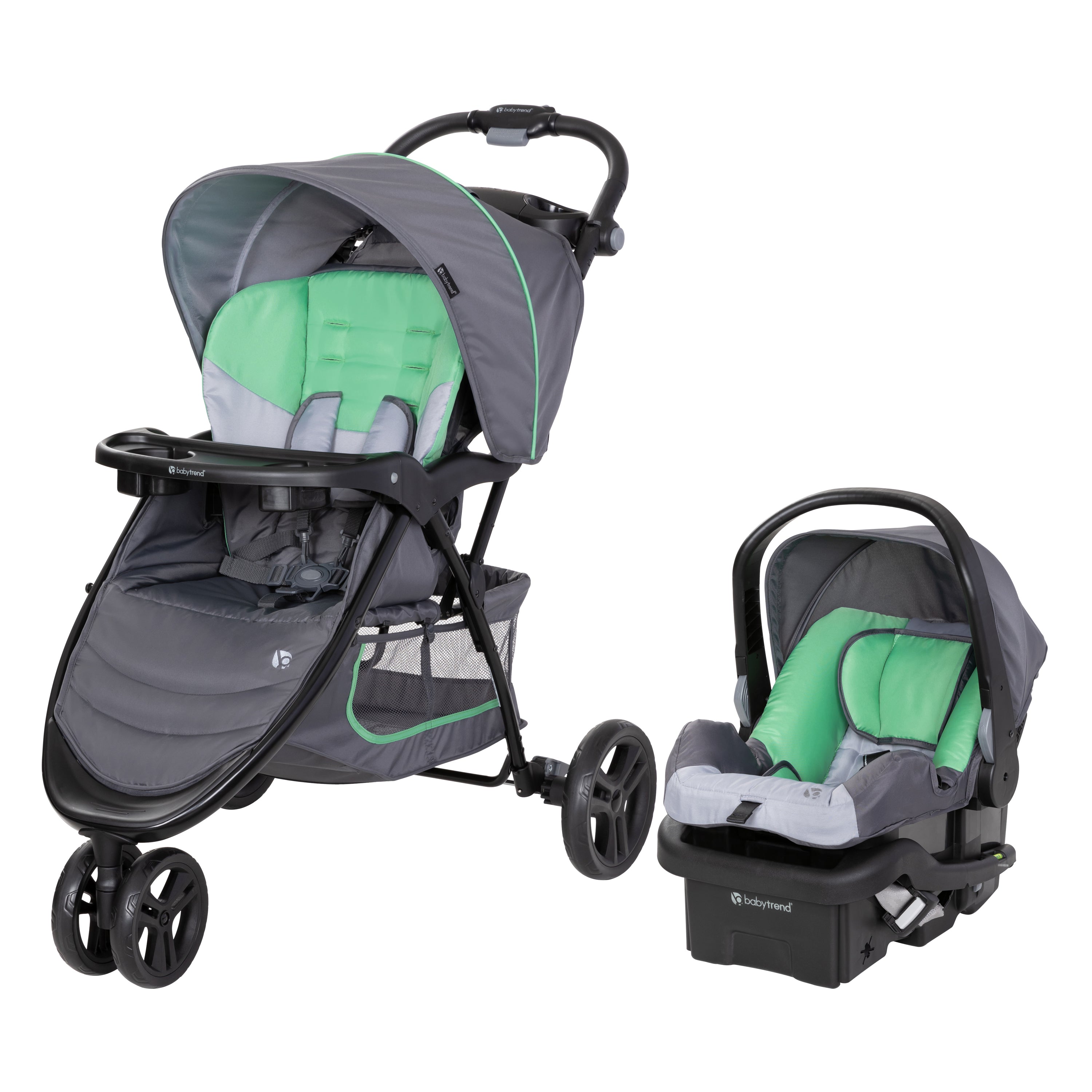 Baby Trend EZ Ride Stroller Travel System with EZ-Lift™ 35 Infant Car Seat  Cozy Mint Walmart Exclusive