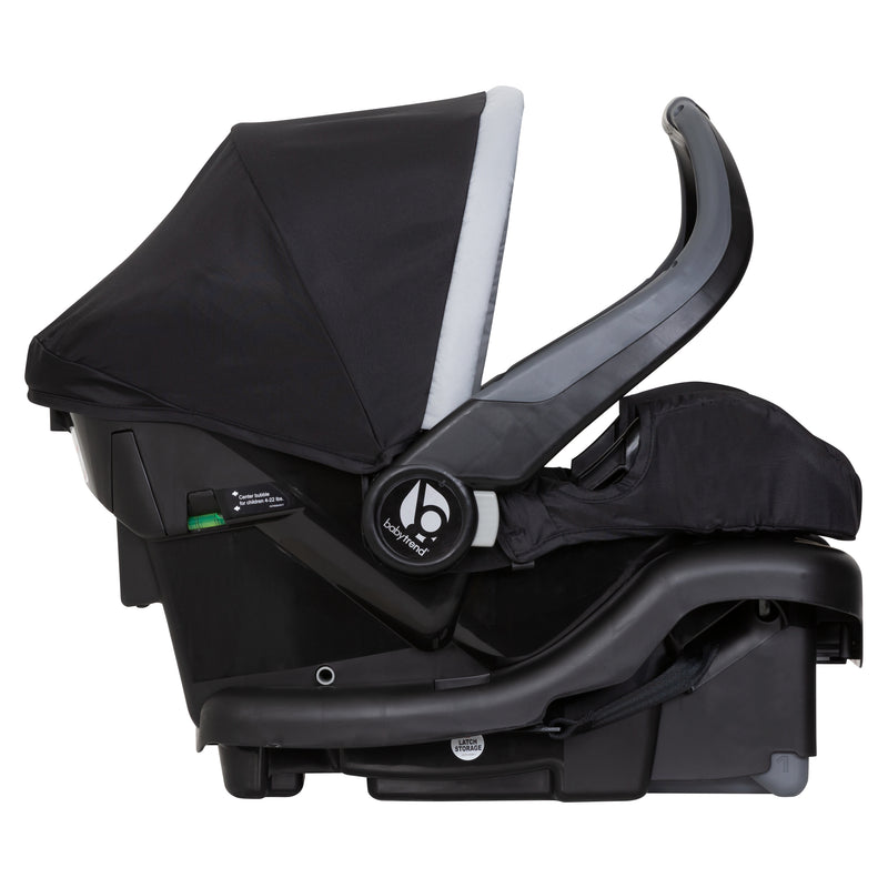 Baby Trend EZ Ride PLUS Stroller Travel System with Ally 35 Infant Car Seat, Carbon Black